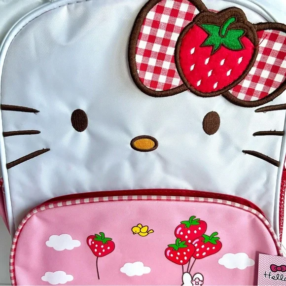 🍓(HK319) Hello Kitty Adorable 6-Piece Strawberry Bundle! - Picture 2 of 14